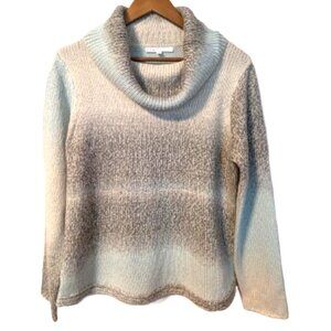 NWOT Super Soft & Cozy Cleo Ombre Cowl Neck Sweater Size L